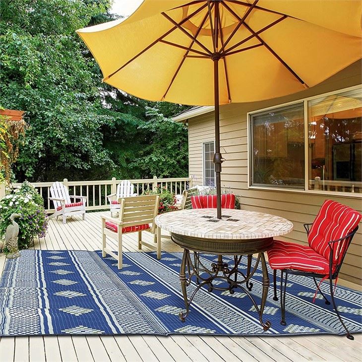 patio mat reversible