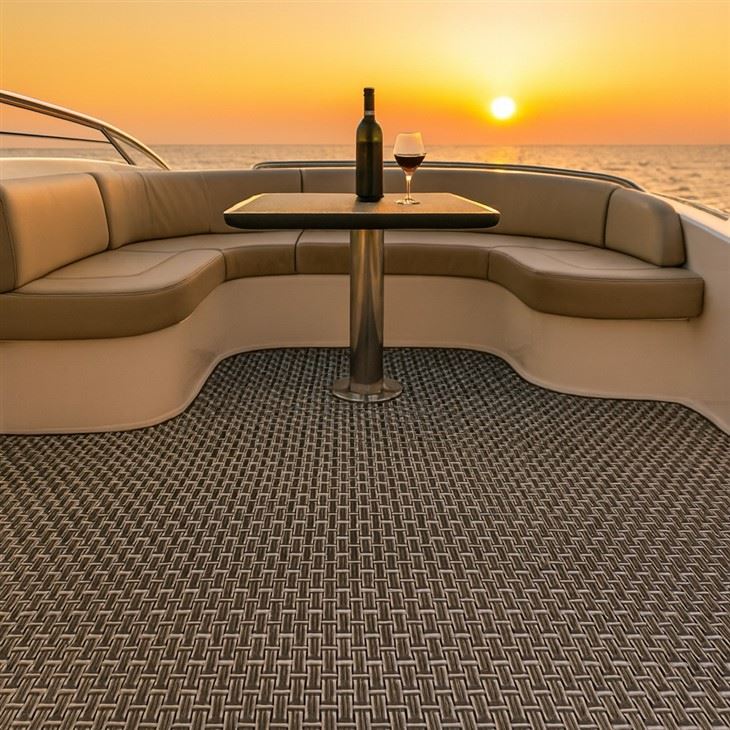 Waterproof Vinyl Marine Flooring Rolls